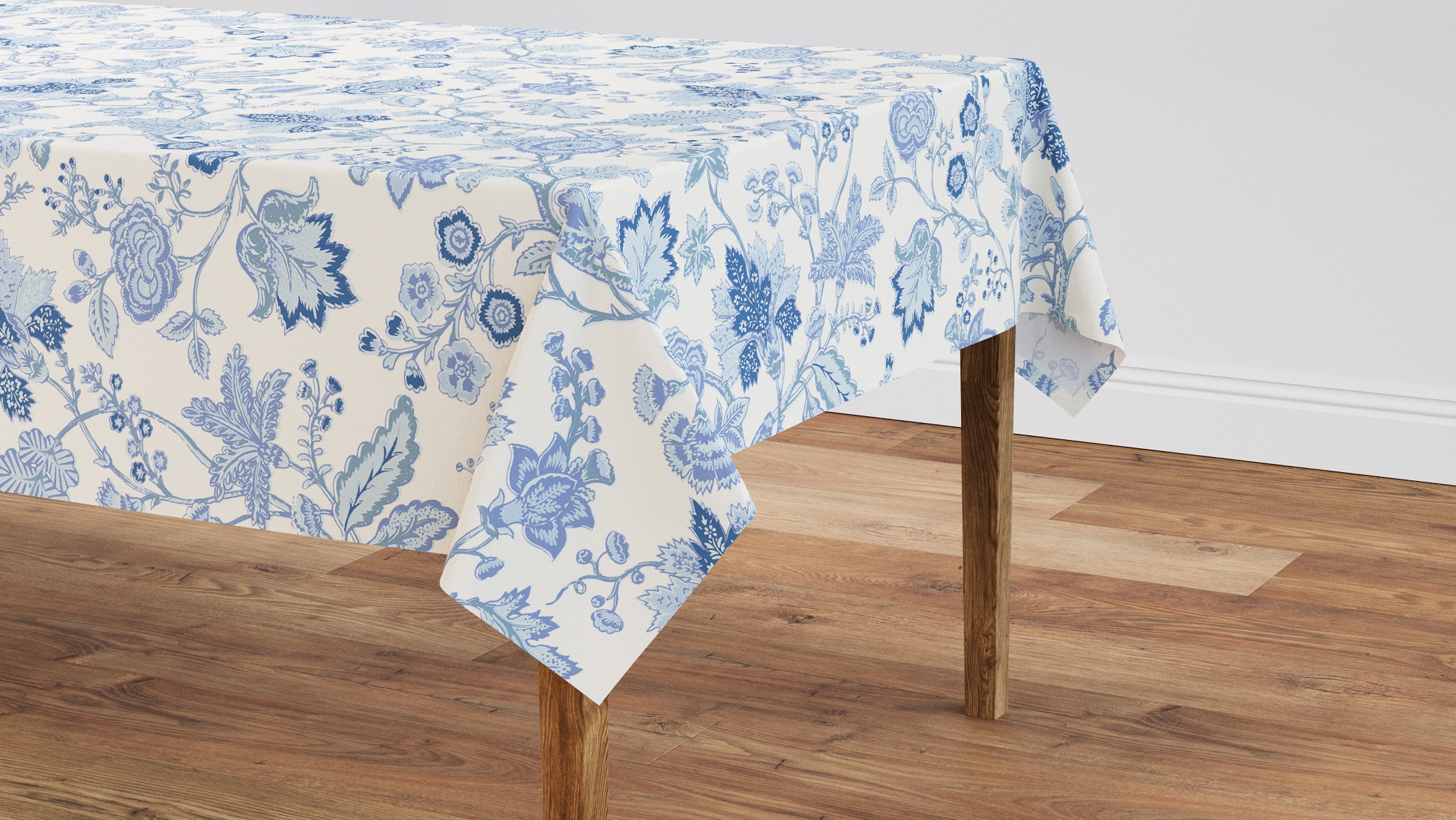 Tablecloth 56" x 90", Delft La Vendee, 56" x 90" - Image 0