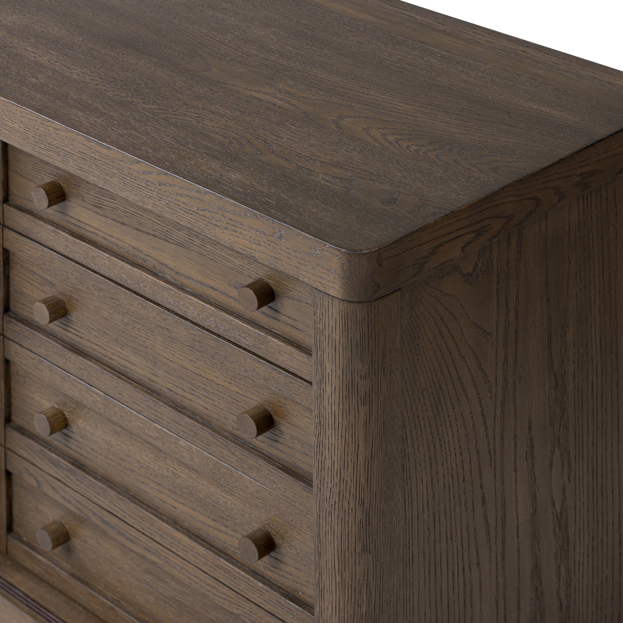 Miko Media Console - Fawn Oak Veneer - Image 7