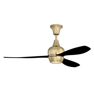 52" Mcnemar 3 Blade LED Ceiling Fan, Light Kit Included - Image 0