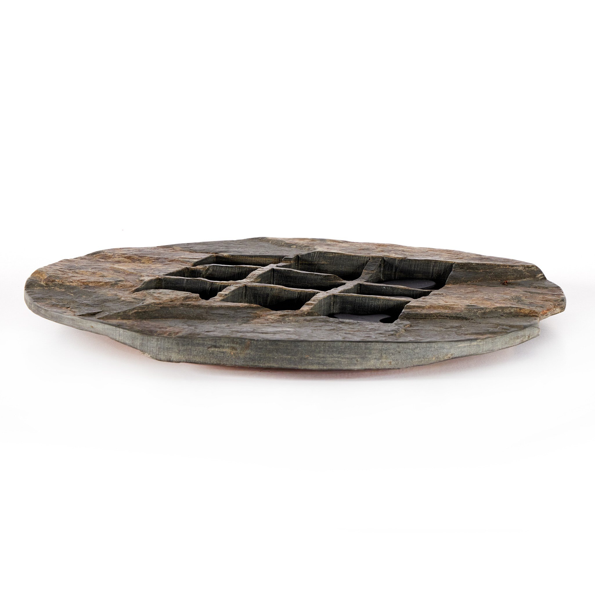 Stone Tic Tac Toe - Carbonized Black - Image 1