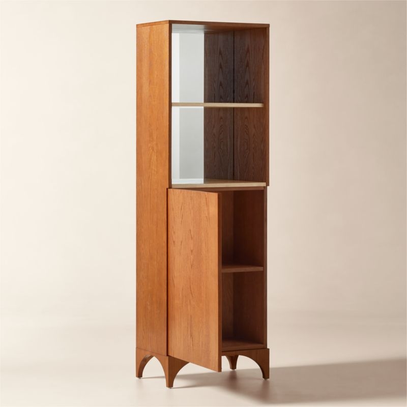 Roane Oak Bar Cabinet - Image 2