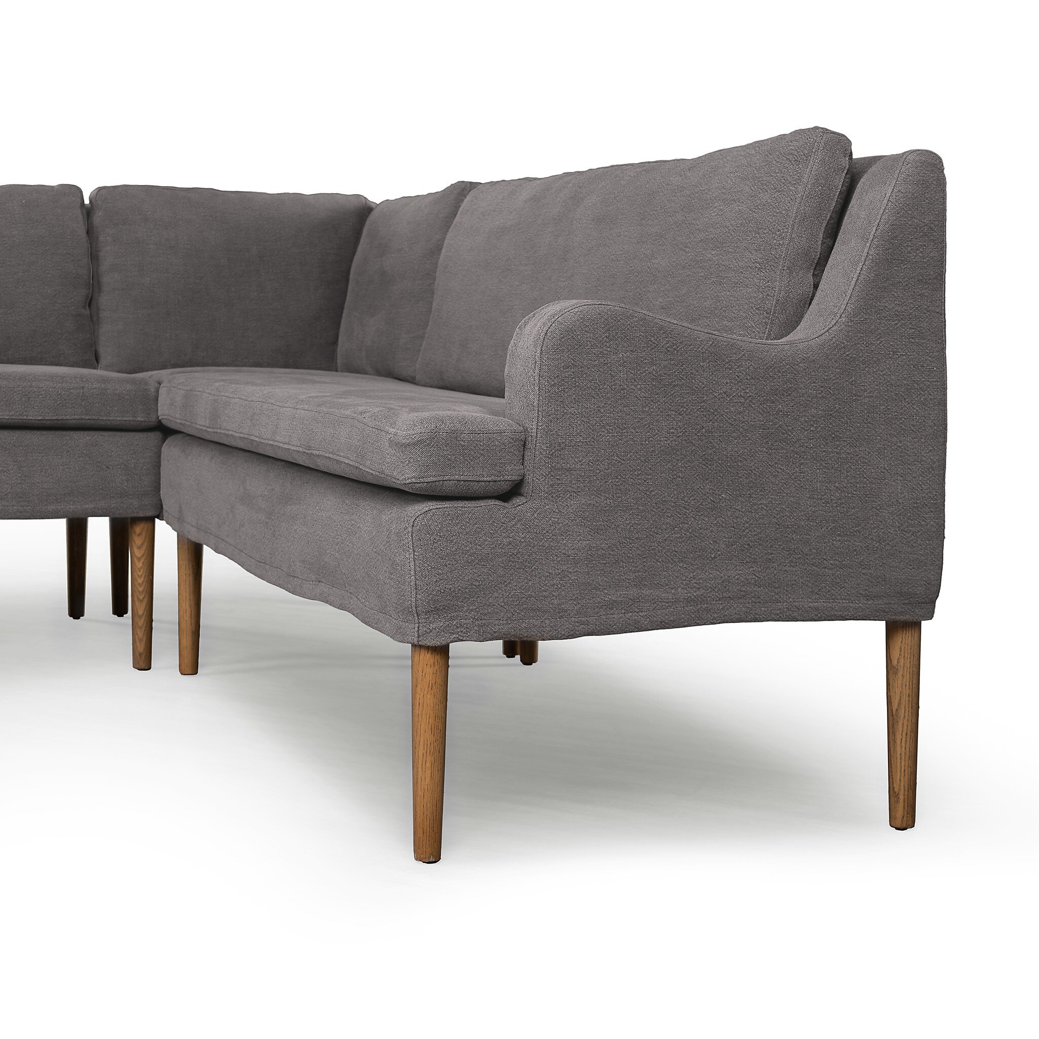 Aurelia Dining Banquette L-Shape - Broadway Denim by Amber Lewis x Four Hands - Image 3