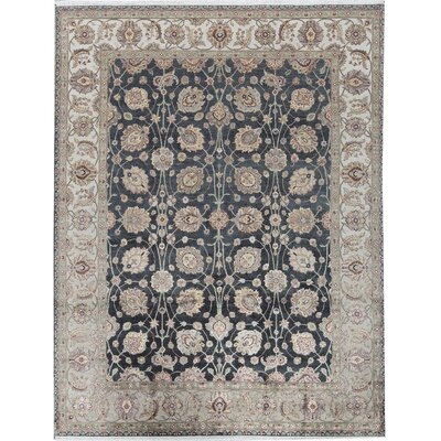 One-of-a-Kind Dania Hand-Knotted Ivory 8'10" x 11'7" Wool Area Rug - Image 0