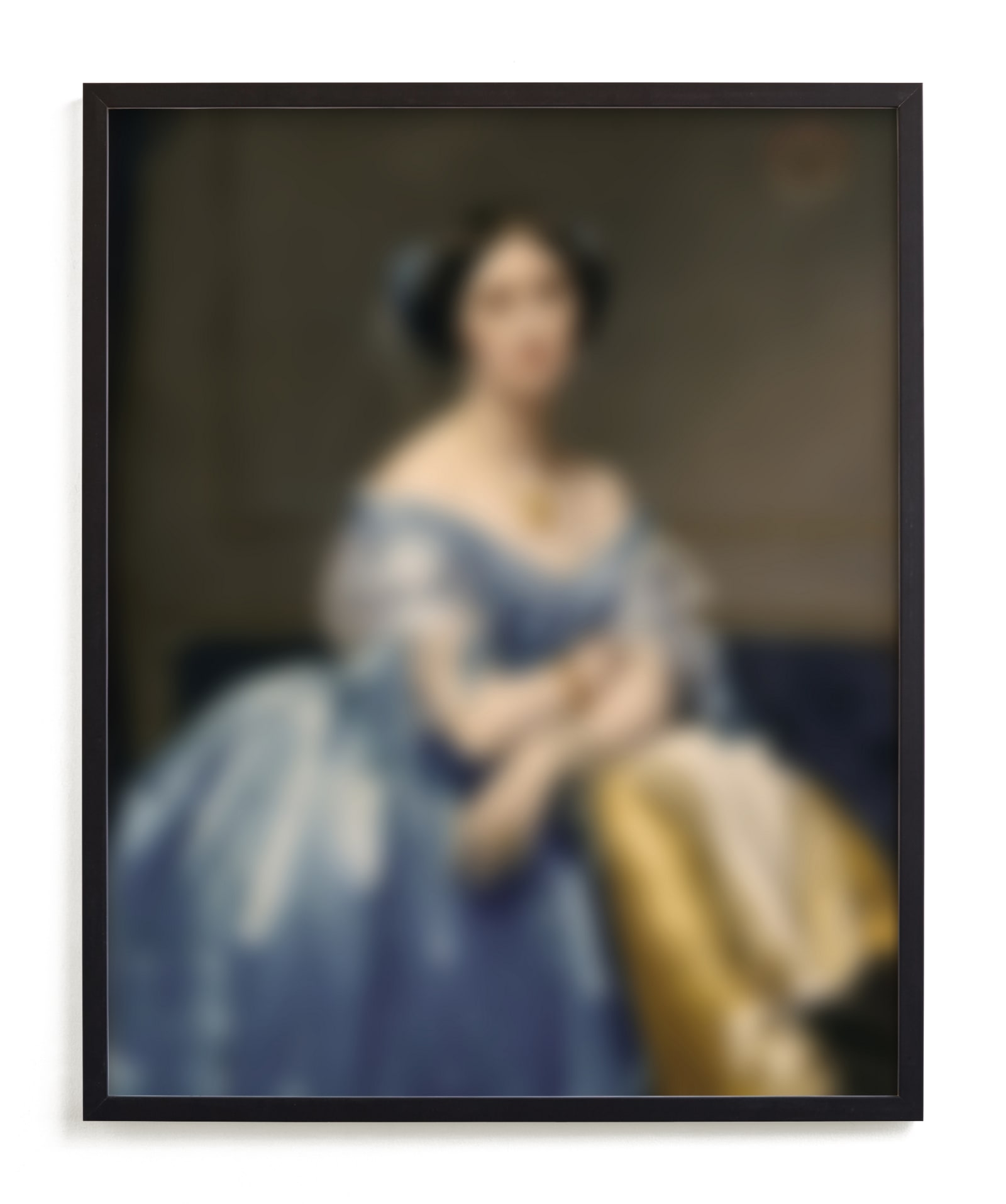 Lady In Blue Limited Edition Fine Art Print 2 - Image 0