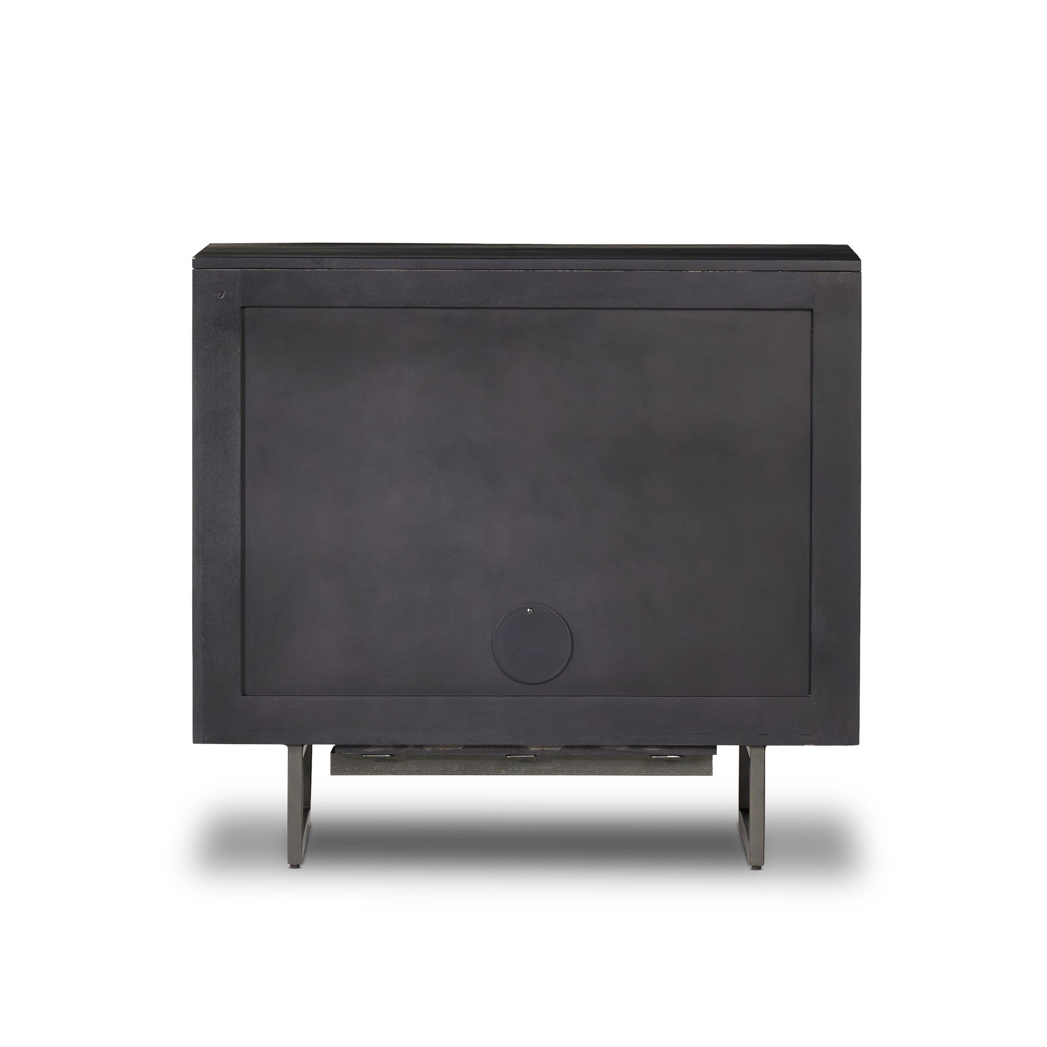 Carmel Small Cabinet - Black Wash - Image 5