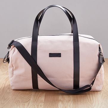 west elm Duffle Bag, Pale Pink - Image 0