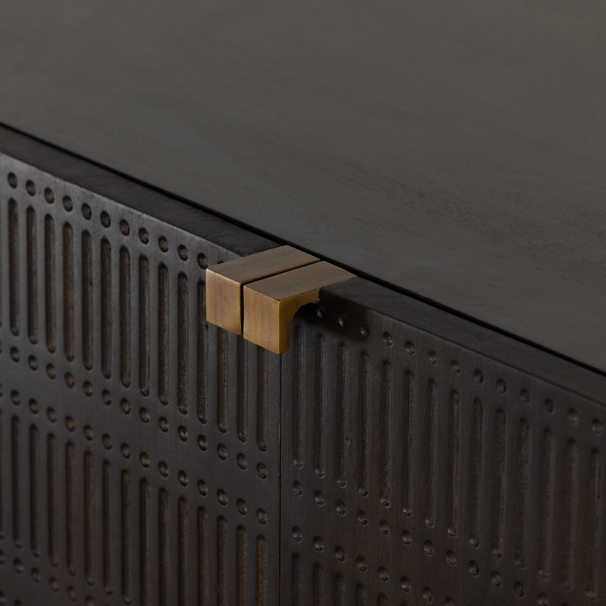 Kelby Bar Cabinet - Gunmetal - Image 8