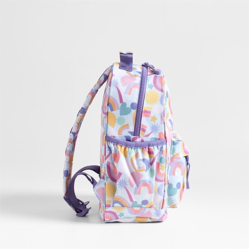 Dreamer Rainbow Dreams Medium Kids Backpack with Side Pockets - Image 9