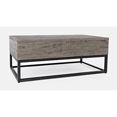 Vosburgh Lift Top Sled Coffee Table with Storage - Image 0