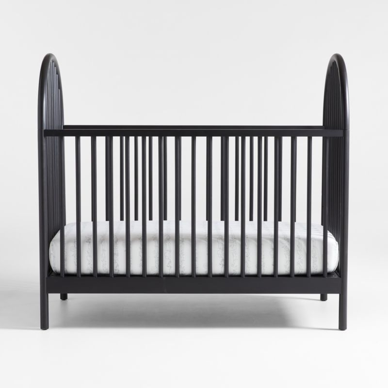 Canyon Black Wood Toddler Bed Rail by Leanne Ford - Image 5
