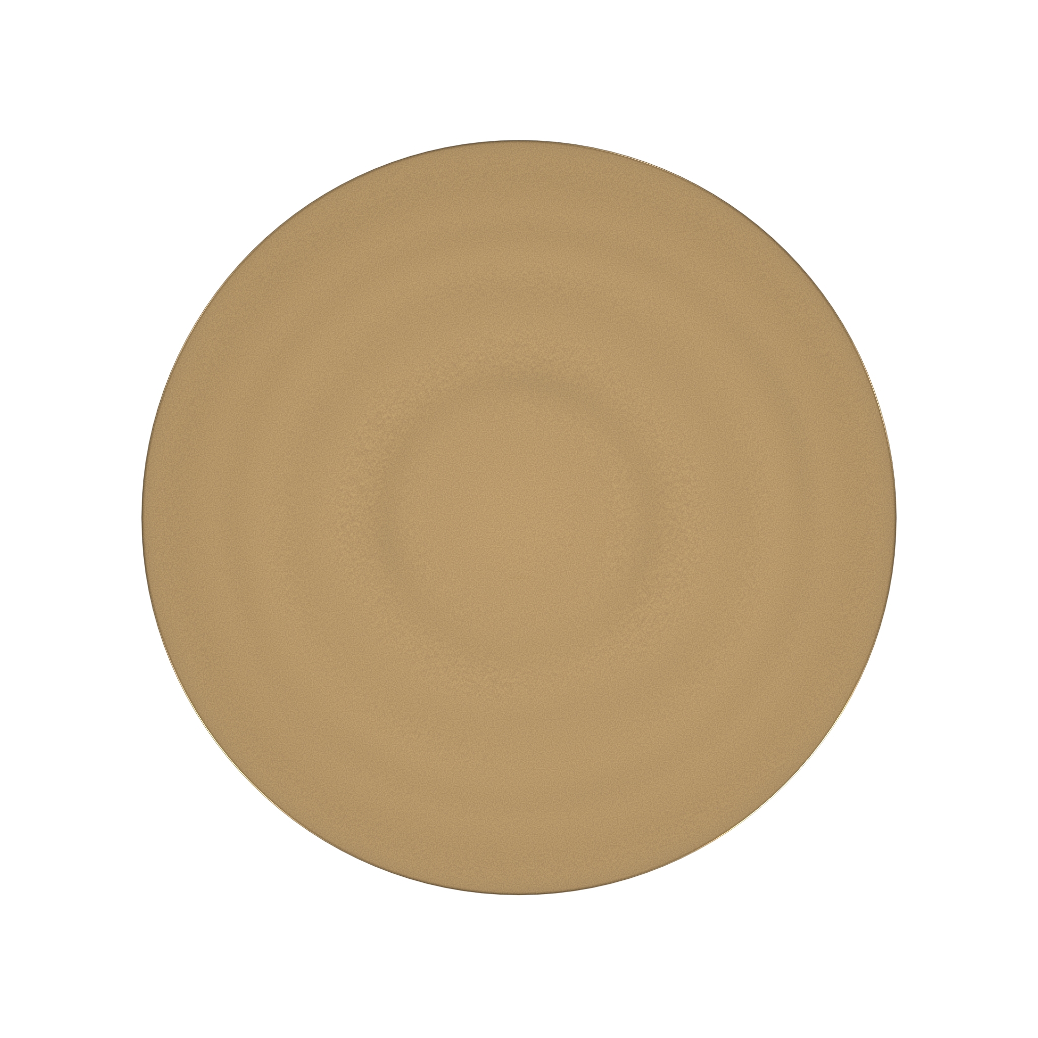 Darien Polished Gold Side Table - Image 1