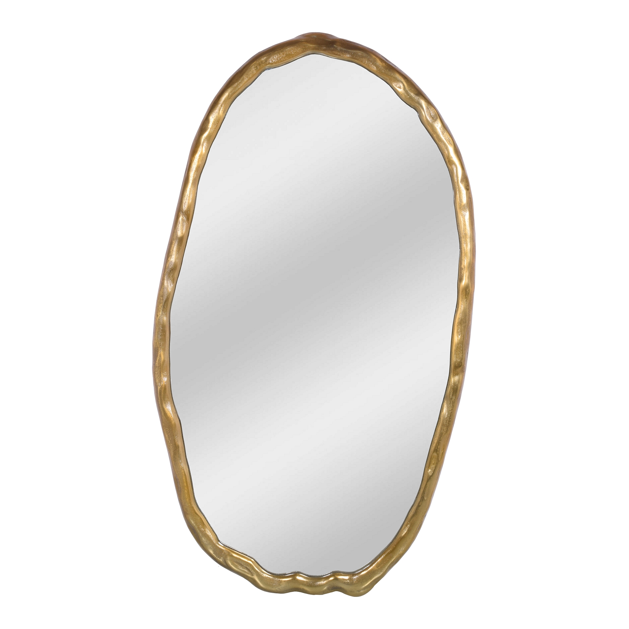 Foundry Oval Mirror Gold - Image 0