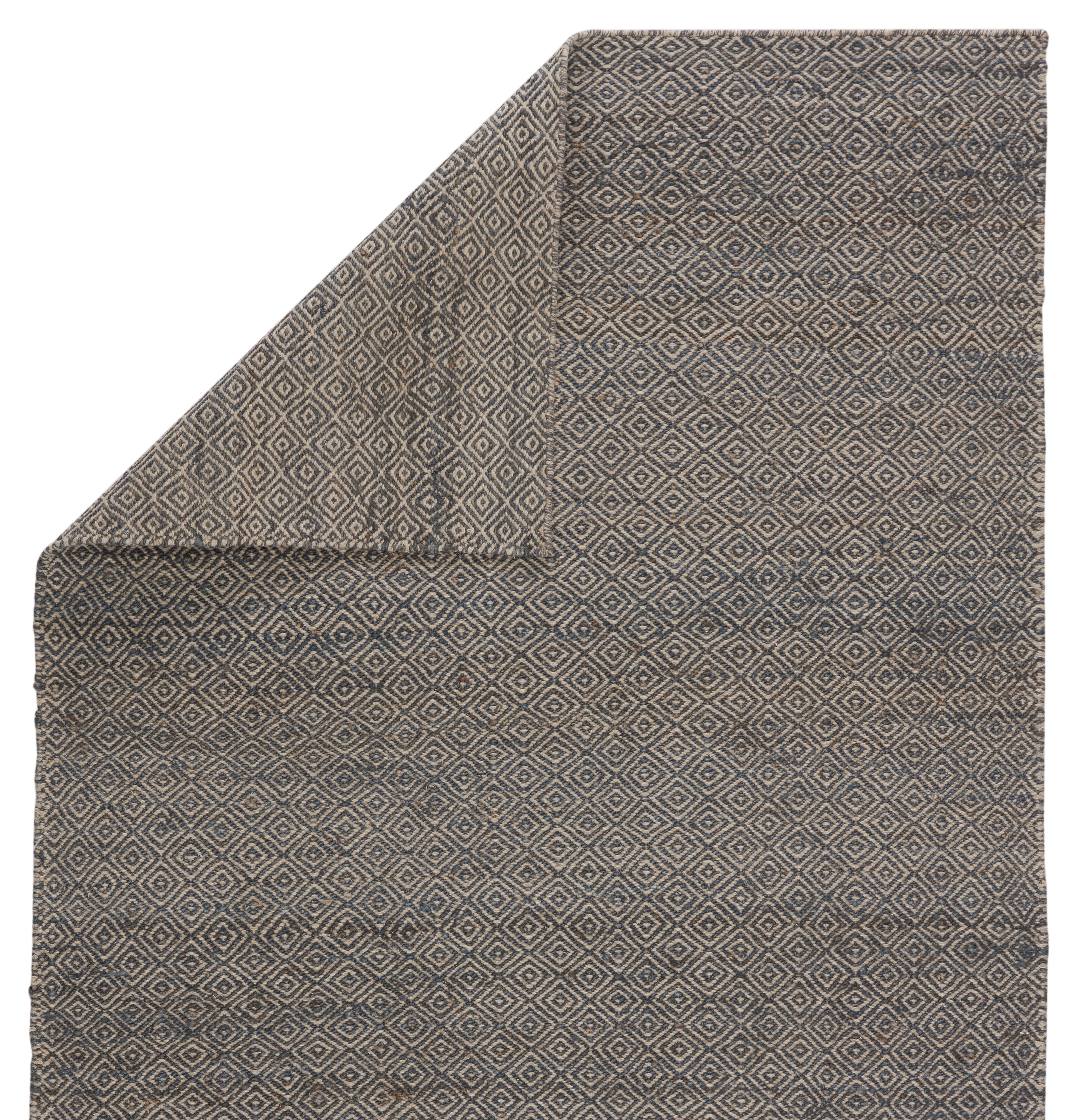 Wales Natural Geometric Gray/ White Area Rug (8' X 10') - Image 2