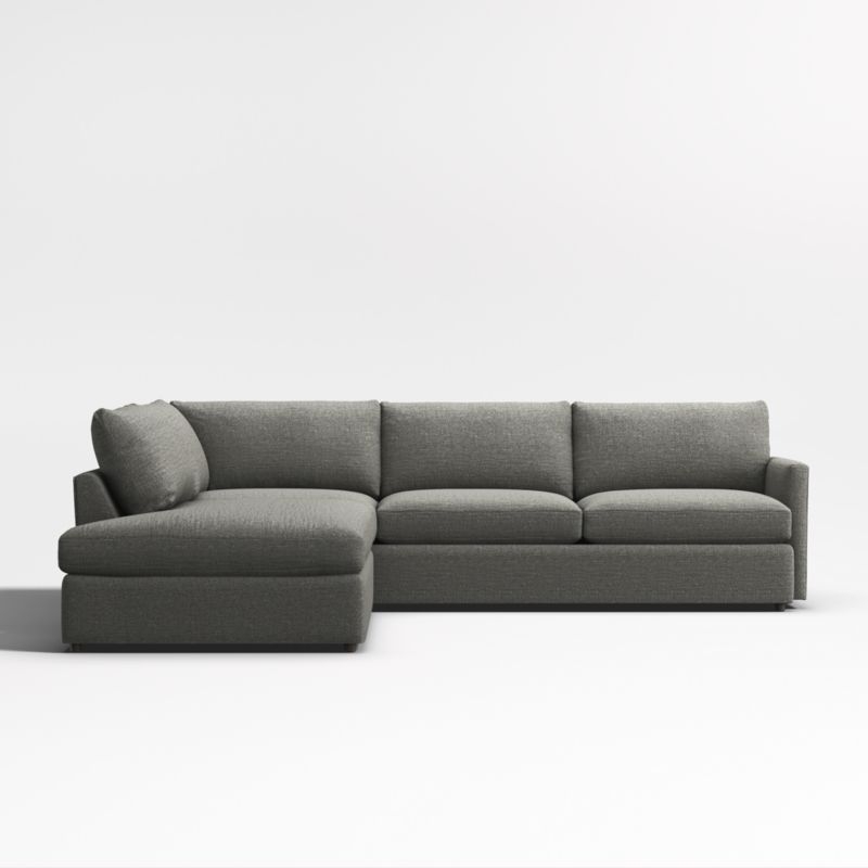 Lounge 2-Piece L-Shaped Sectional Sofa with Bumper - Image 1