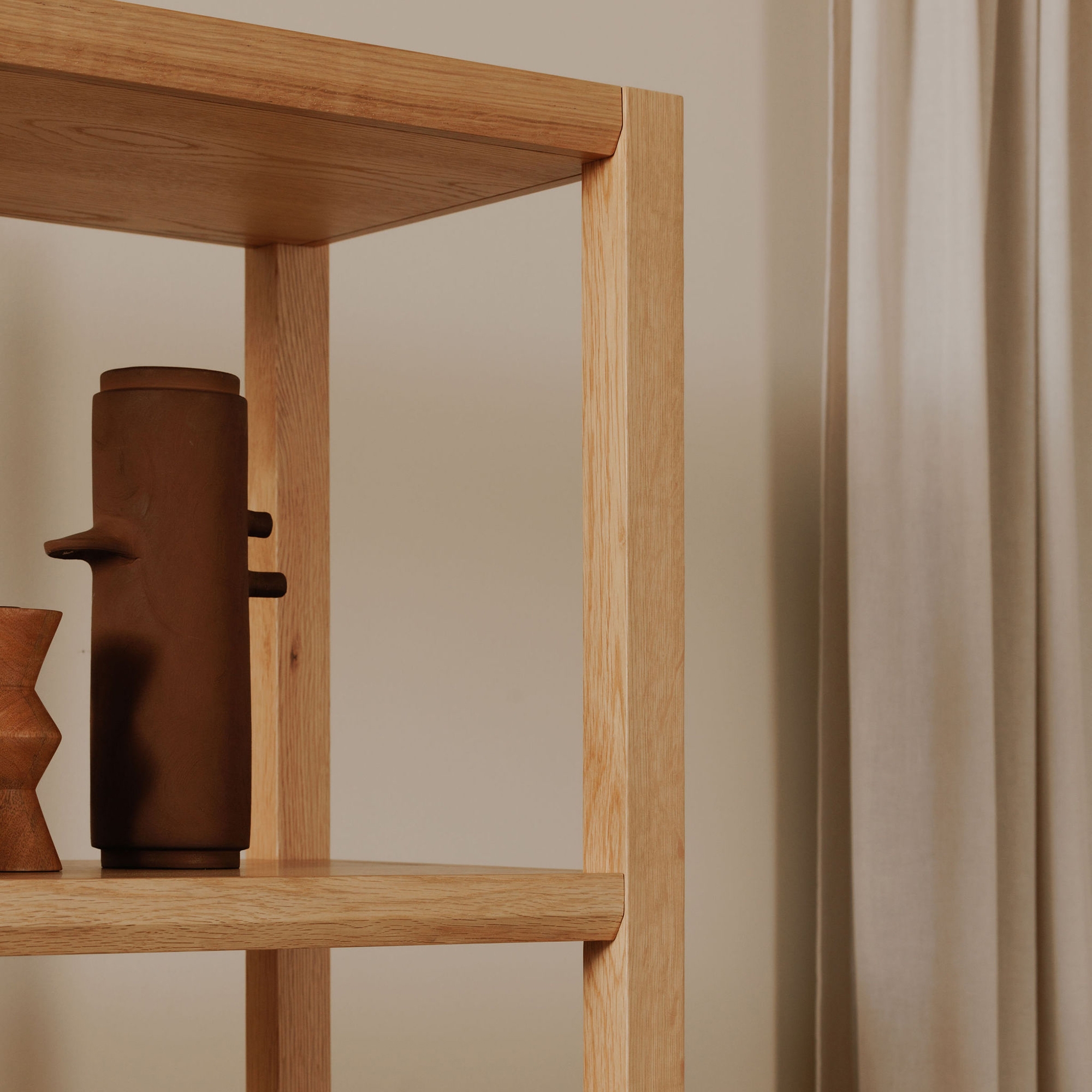 Nolan Bookcase Natural - Image 4