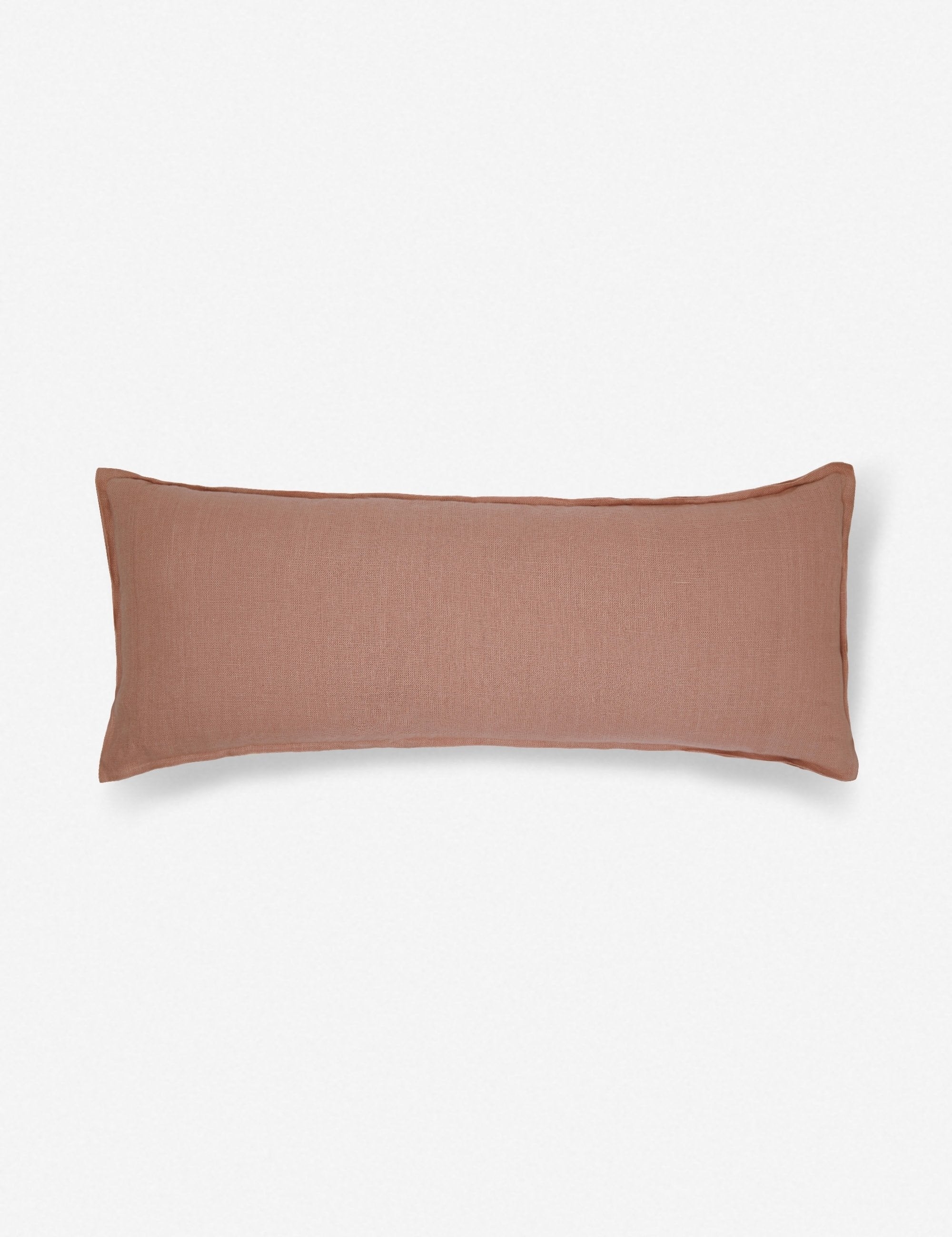 Arlo Linen Pillow - Aubergine / 13" x 20" - Image 75