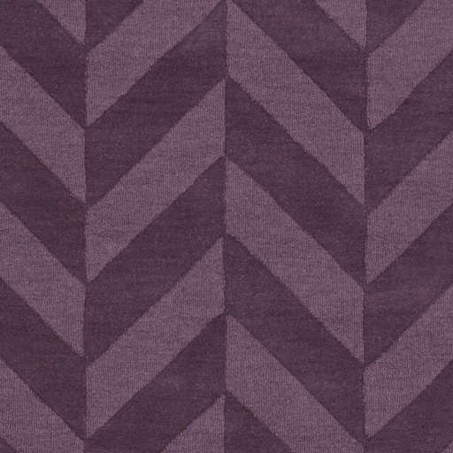 Central Park Purple Indoor 2'3" x 14' Handmade Rug - Image 5