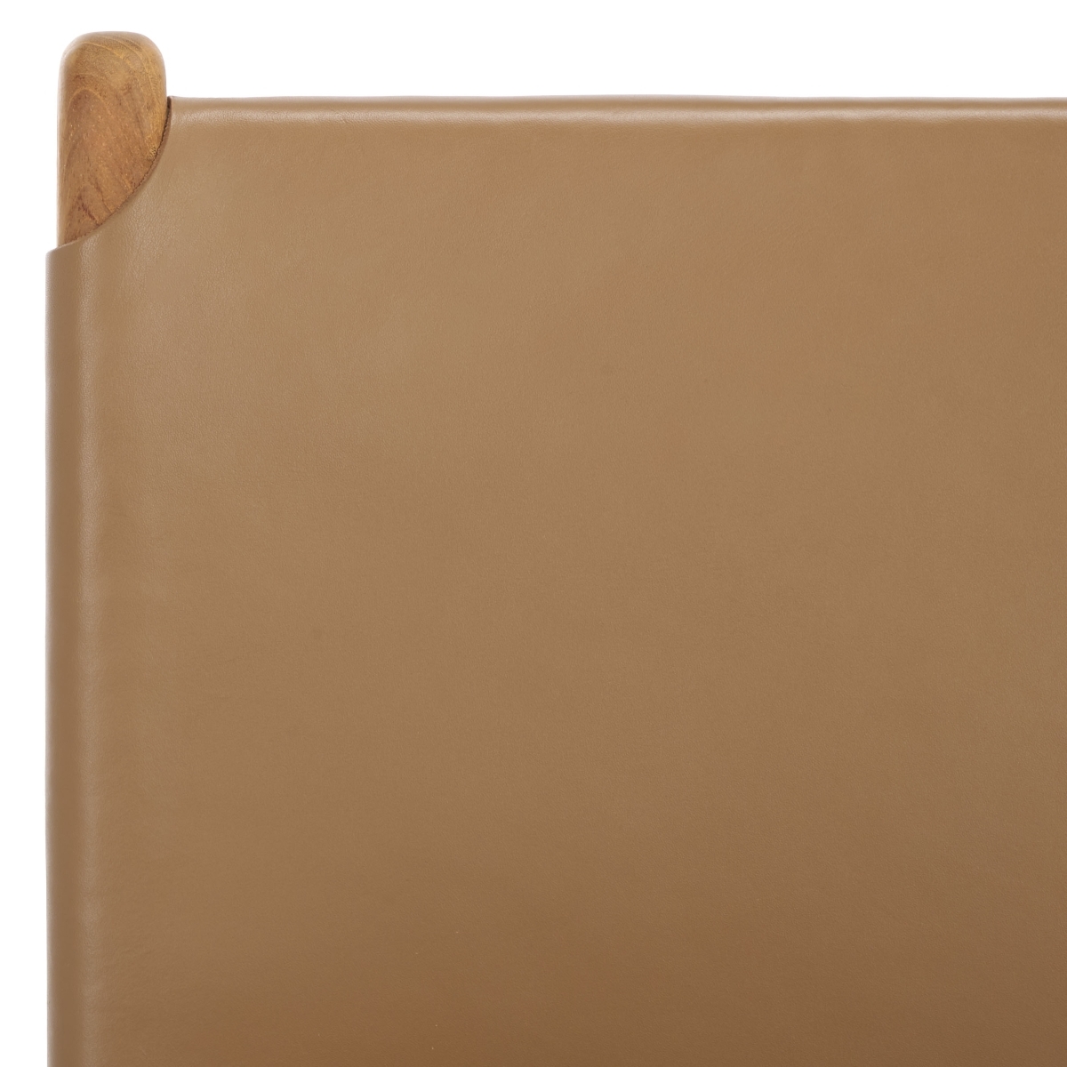 Cassaphina Leather Dining Chair - Brown/Natural (set of 2) - Image 2