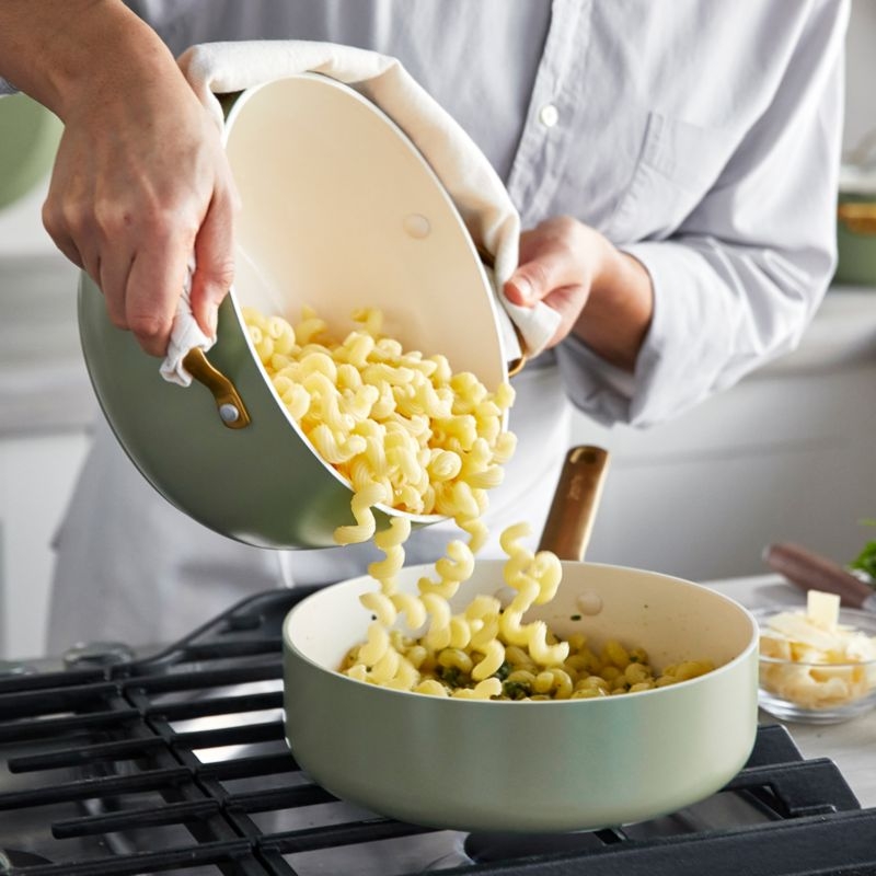 GreenPan ™ Reserve Sage 10-Piece Ceramic Non-Stick Cookware Set - Image 2