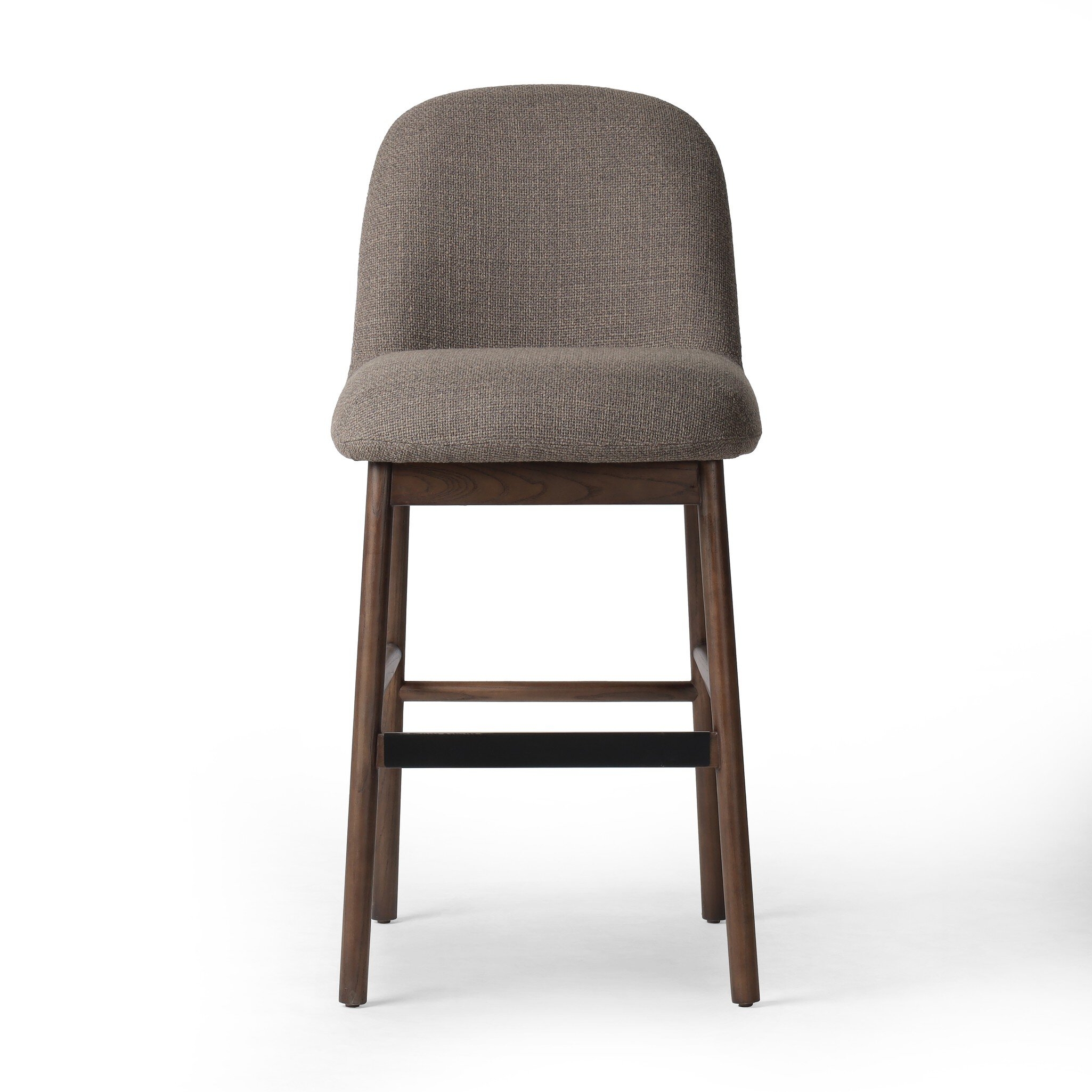 Sora Armless Bar + Counter Stool - Gibson Mink - Image 0