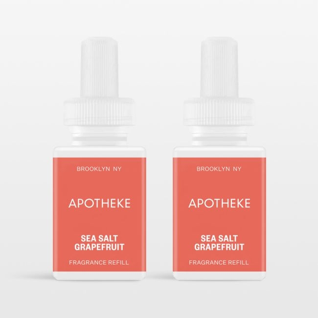 Apotheke Sea Salt Grapefruit Pura Refill, Set of 2 - Image 0