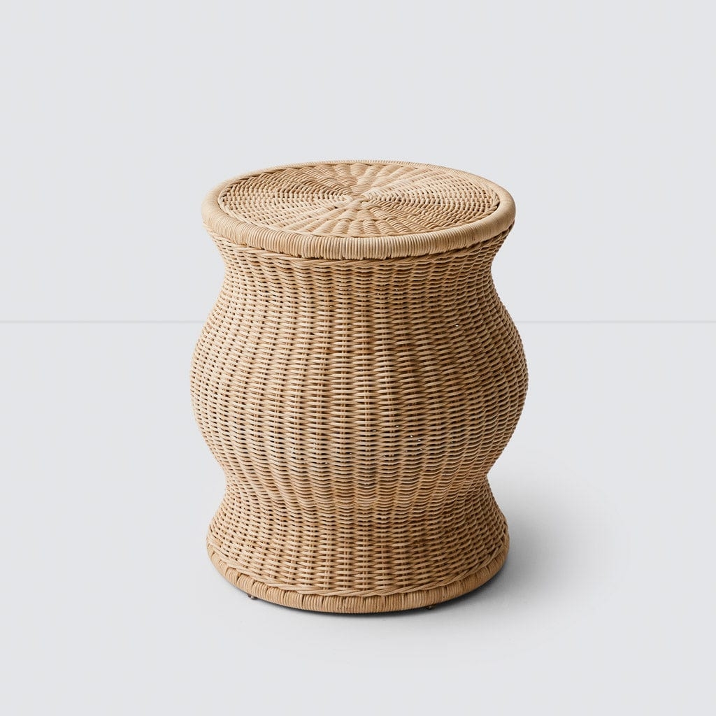 The Citizenry Dua Wicker Stool | Natural - Image 2