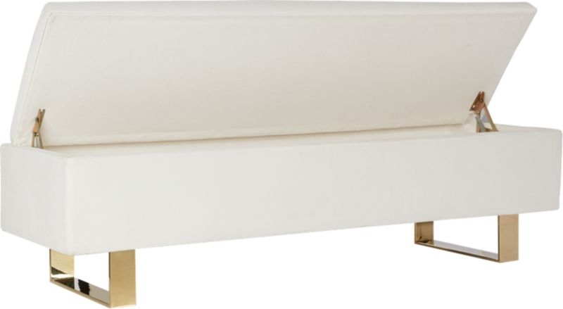 Link Ivory Storage Bench - Image 6