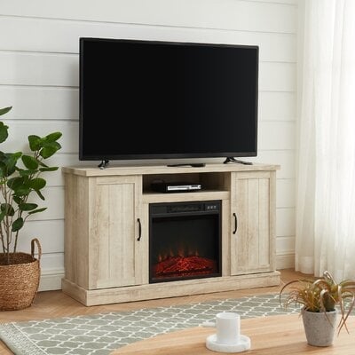 Bradgate TV Stand for TVs up to 55" with Electric Fireplace Included - Image 0
