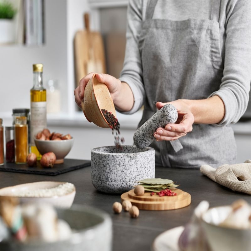 Joseph Joseph Dash Granite Mortar and Pestle - Image 2