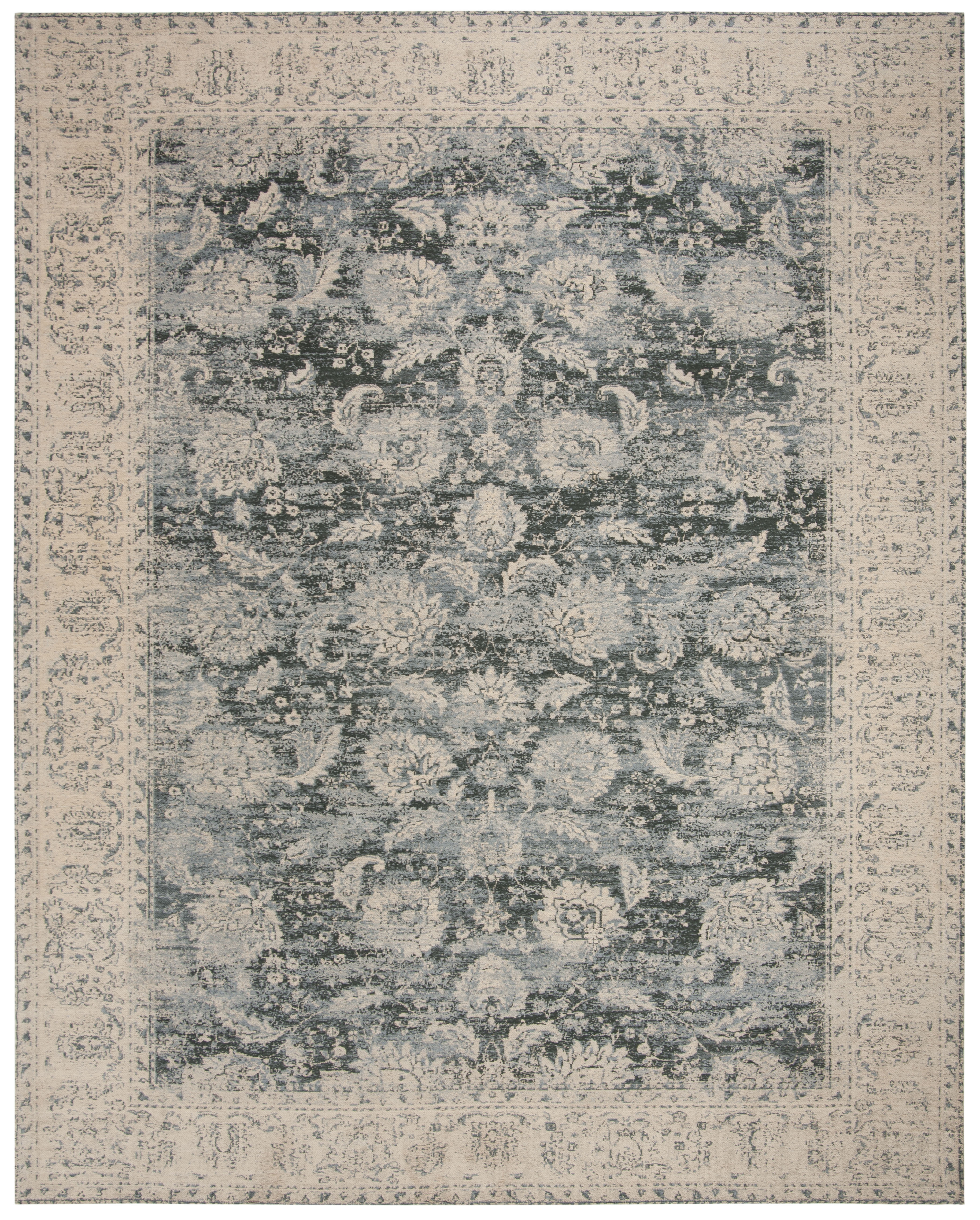 Arlo Home Woven Area Rug, CLV306A, Cream/Grey,  8' X 10' - Image 0