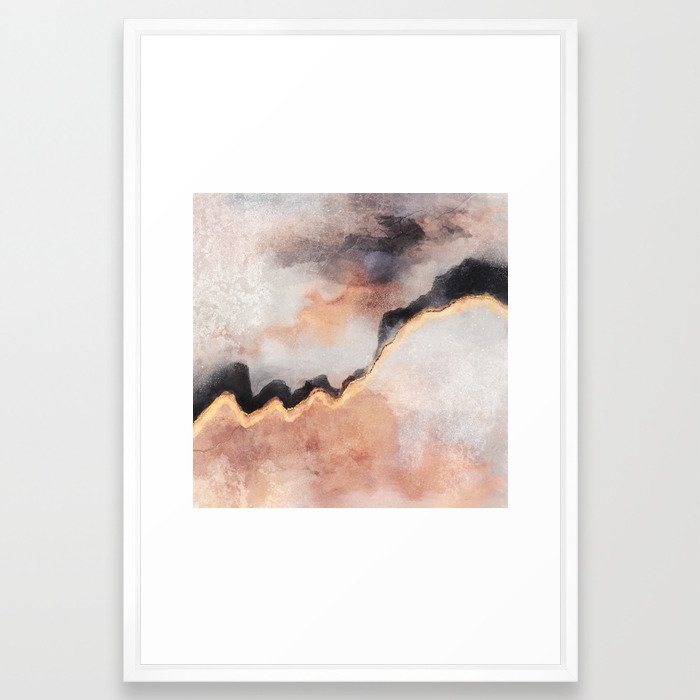 Path Framed Art Print by Elisabeth Fredriksson - Vector White - LARGE (Gallery)-26x38 - Image 0