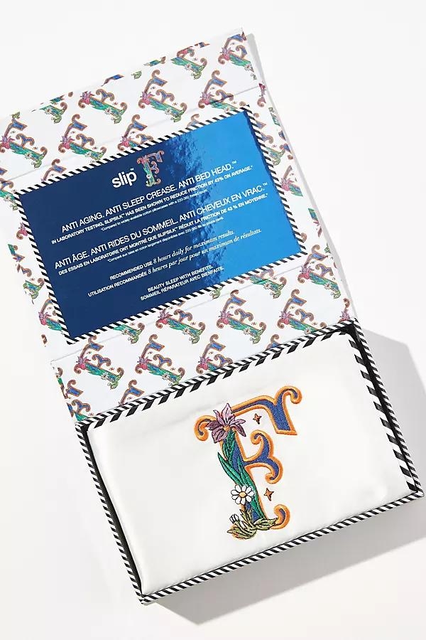 Silk Initial Collection Queen Pillowcase - Image 0