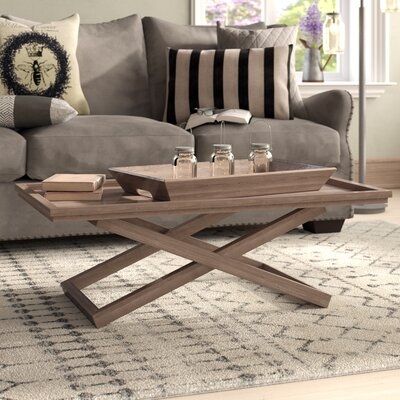 Birtha Coffee Table with Tray Top - Image 0