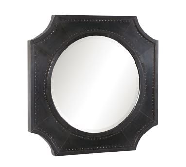 Williamsburg Wall Mirror, Black, 27" X 2" X 27" - Image 2