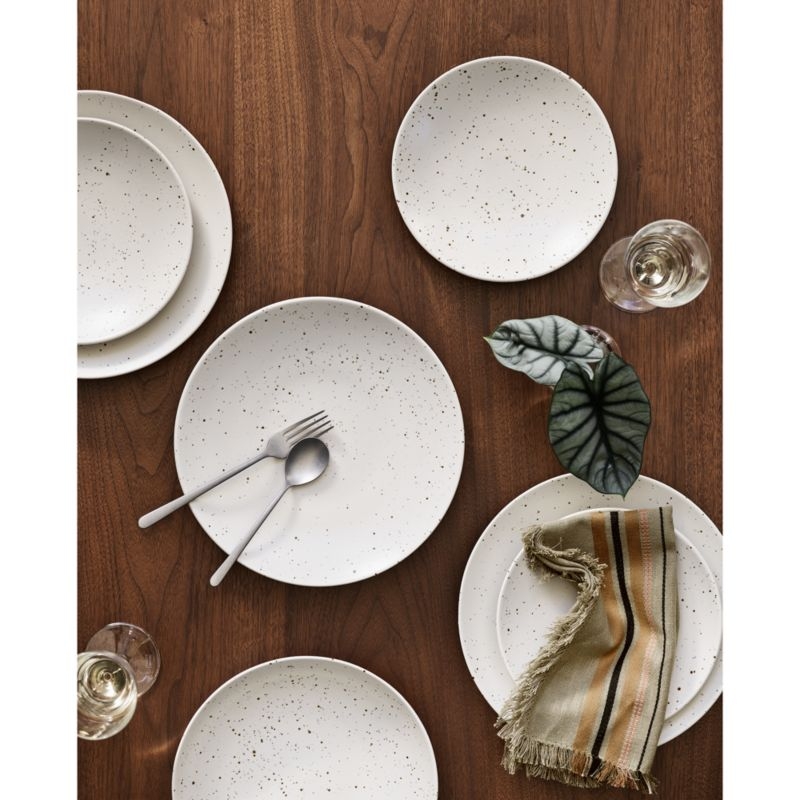 Craft Green Stripe Organic Cotton Fringe Napkins, Set of 4 - Image 3