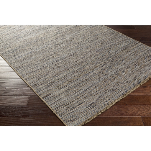 Cove Blue Indoor 2' x 3' Handmade Rug - Image 1
