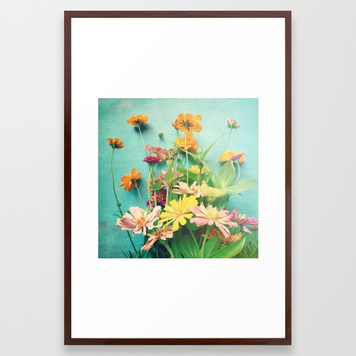 I Carry You With Me Into The World Framed Art Print by Olivia Joy St Claire X  Modern Photograp - Conservation Walnut - Large 24" x 36"-26x38 - Image 0