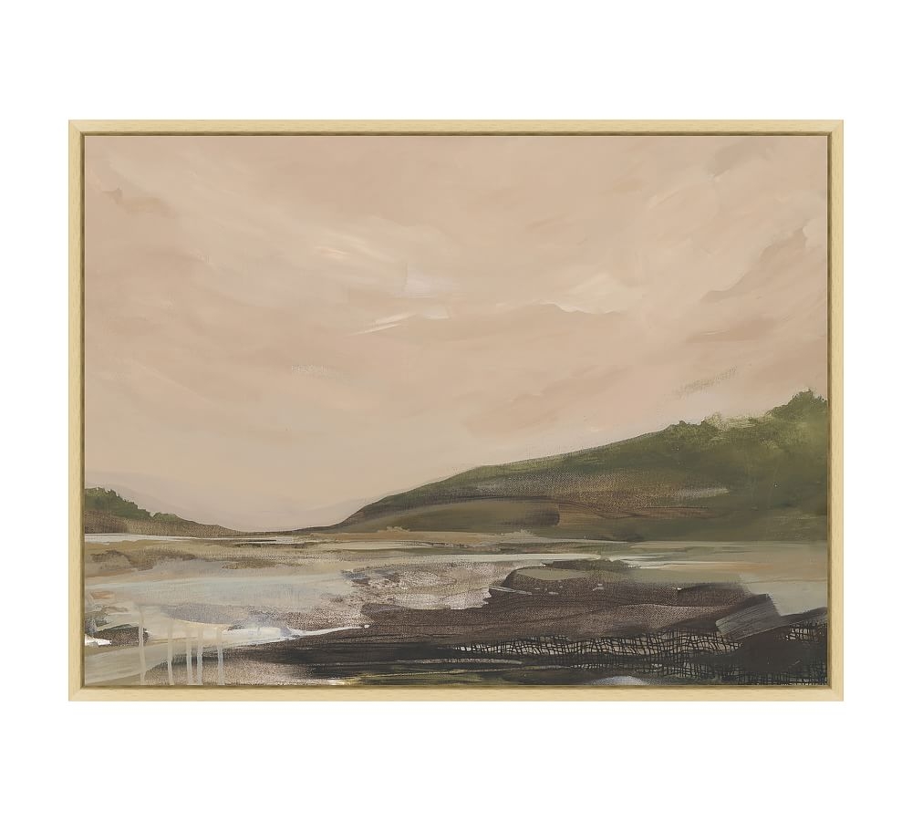 After The Rain Natural Framed Canvas by Alex Cole, 24x18 - Image 0