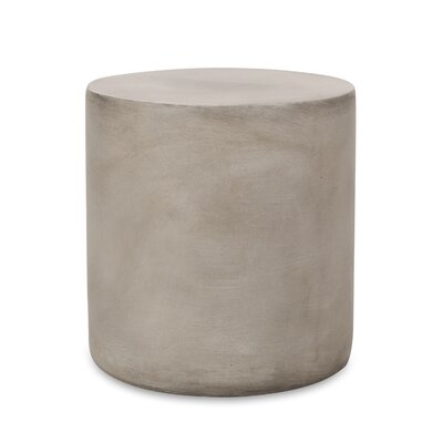 Belsy Stone/Concrete Side Table - Image 0