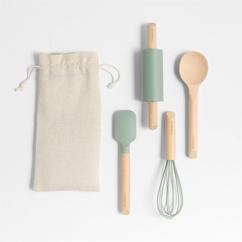 Kids Montessori Utensils Set of 4 - Image 2