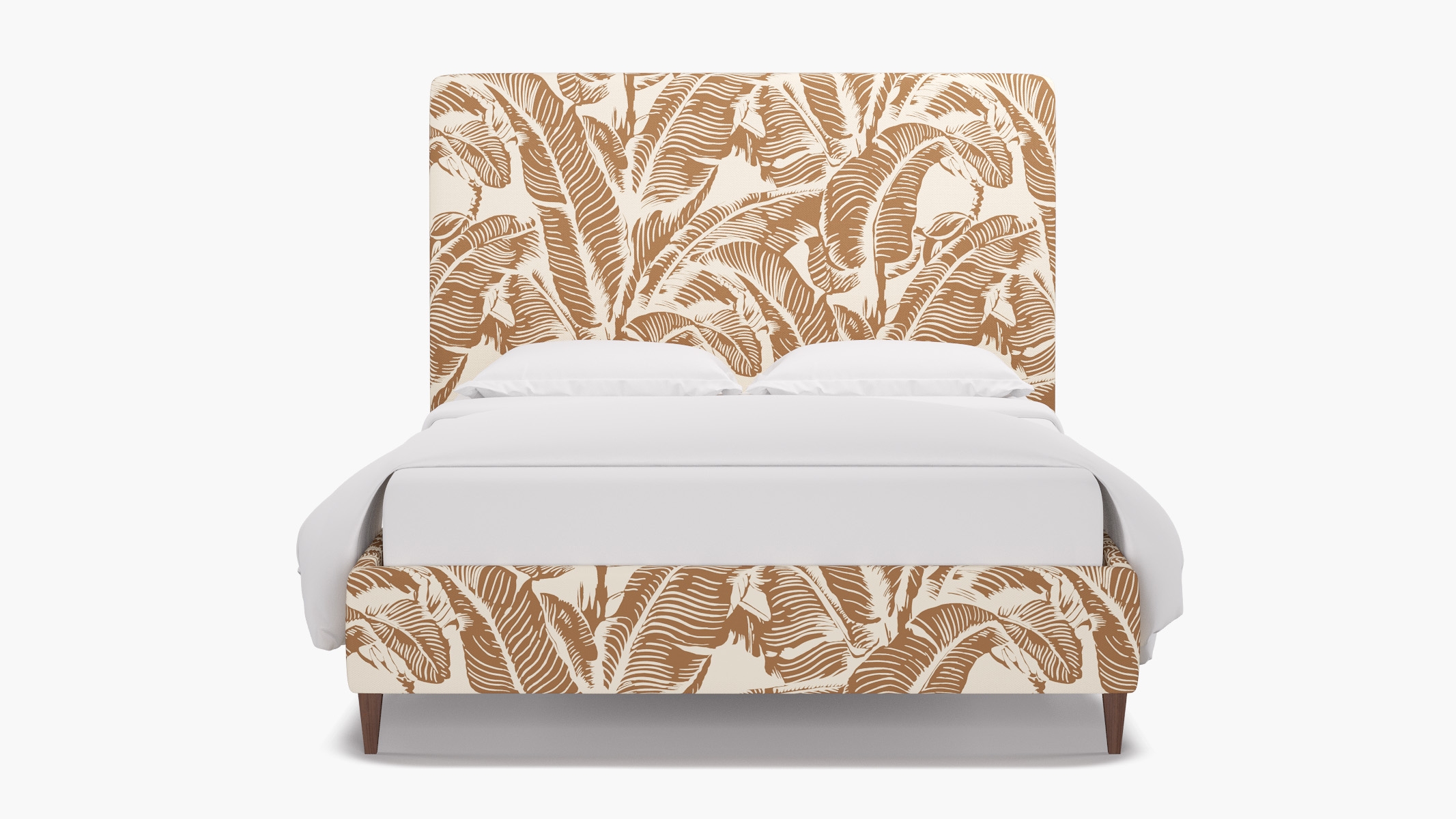 Classic Bed, Caramel Martinique® Encore, Walnut Square Tapered Leg, Queen - Image 0