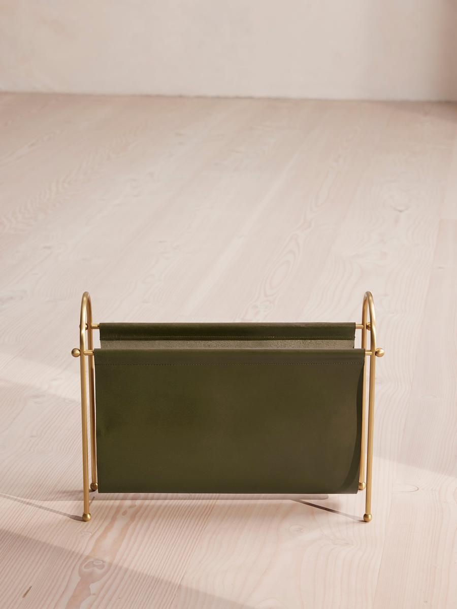 Meard Magazine Rack Olive - Image 0
