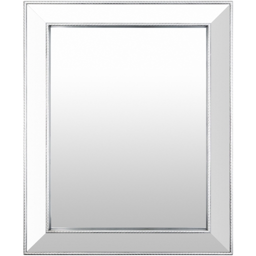 Arian Metallic - Silver 32"H x 26"W x 1"D Mirror - Image 0