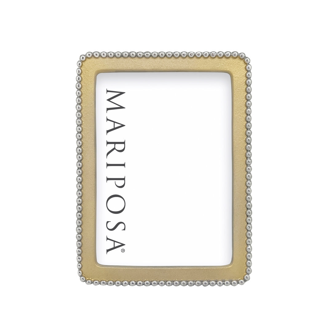 Mariposa 5"" x 7"" Metal Single Picture Frame - Image 0