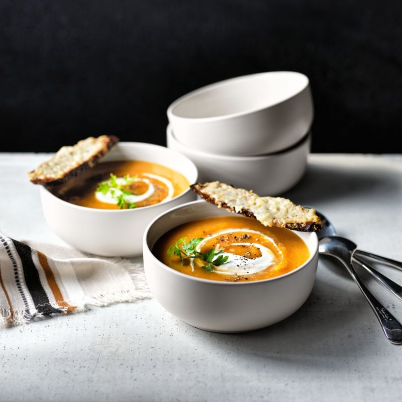 Hudson Natural Stoneware Cereal Bowls, Set of 8 - Image 2