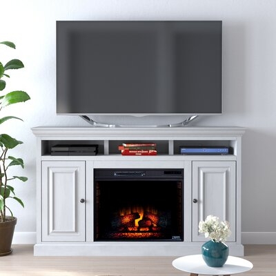 Kromer TV Stand for TVs up to 70" with Electric Fireplace Included - Image 0