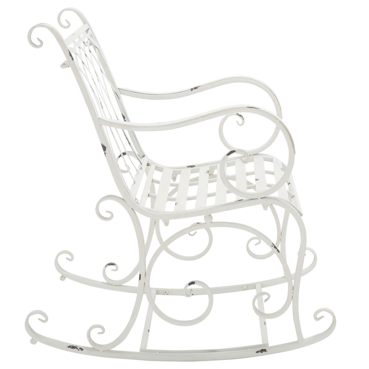 Medrano Rocking Chair - Antique White - Safavieh - Image 6