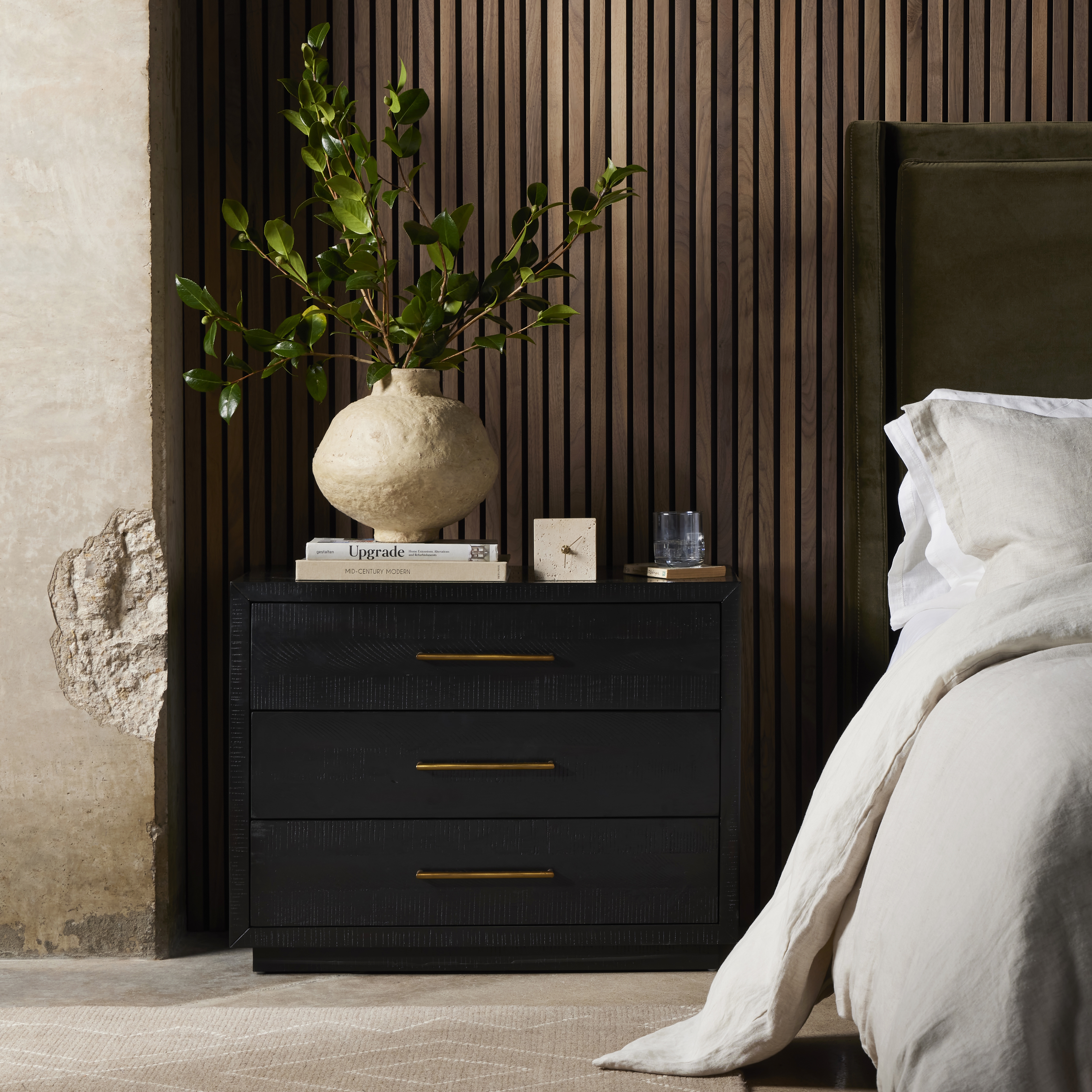 Suki Large Nightstand-Burnished Black - Image 13