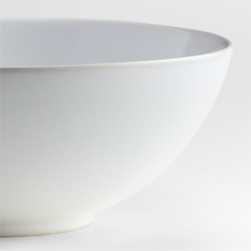 Craft White Stoneware Cereal Bowls, Set of 8 - Image 4