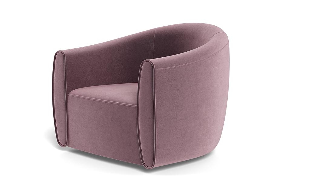 Lawson Swivel Chair with Contrast Piping - Image 2